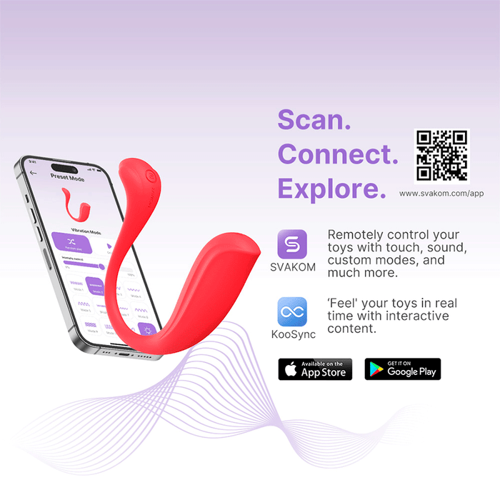 Estimulador Punto G Phoenix NEO 2 Rojo Controlado por APP Global By Svakom
