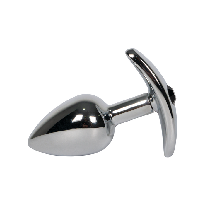 Plug Anal Safety Gema Negra Talla S