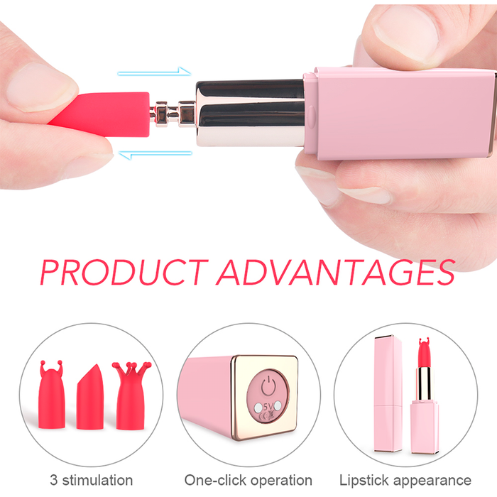 Mini Vibrador Labial Angel's Kiss