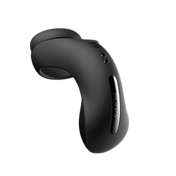 Anillo Doble Estimulador de Perineo Benedict Negro By Svakom