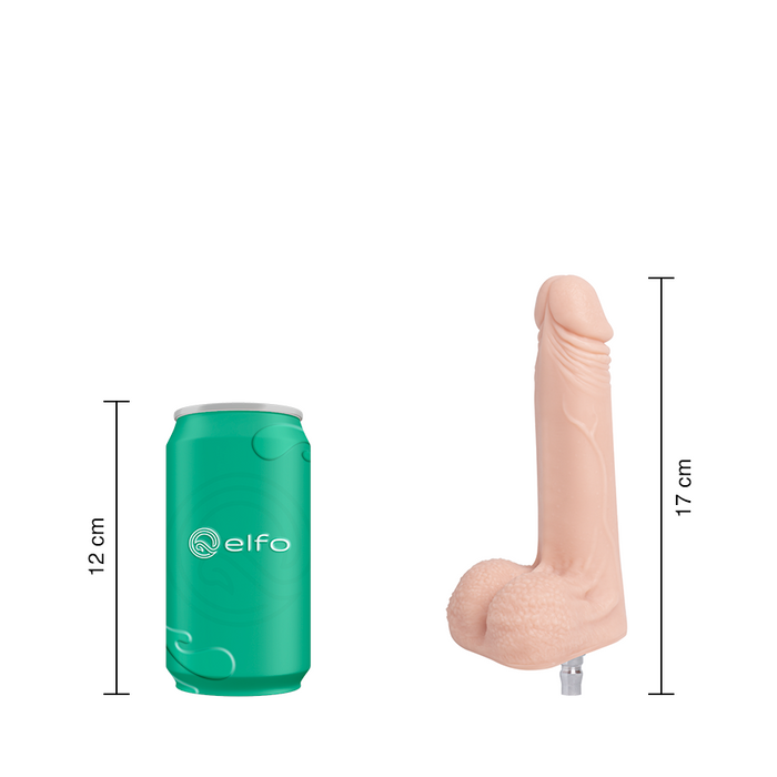 Dildo Uriel Flesh Compatible con Lovense Machine