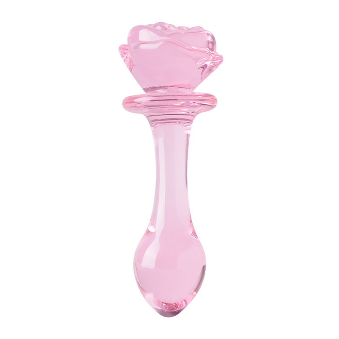 Dildo De Vidrio Rosa Pink