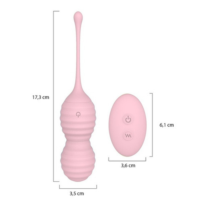 Vibrador Bolas Kegel Rolling Rose