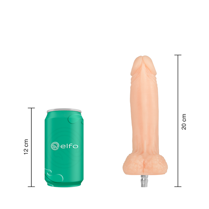 Dildo Rafael Flesh Compatible Con Lovense Machine