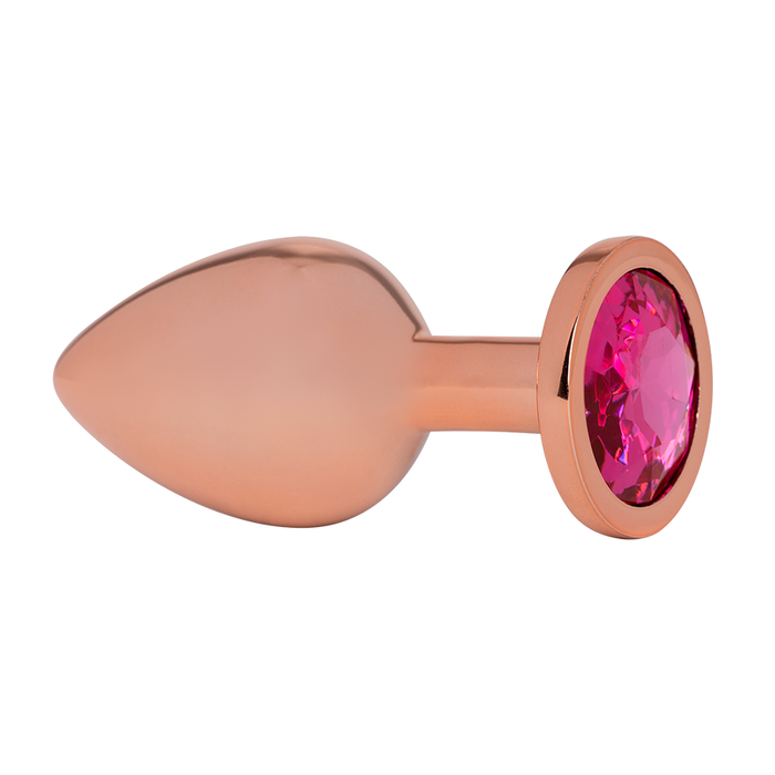 Plug Anal Mediano Dark Pink Rose