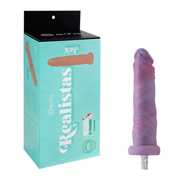 Dildo Jax Morado Compatible Con Lovense Machine