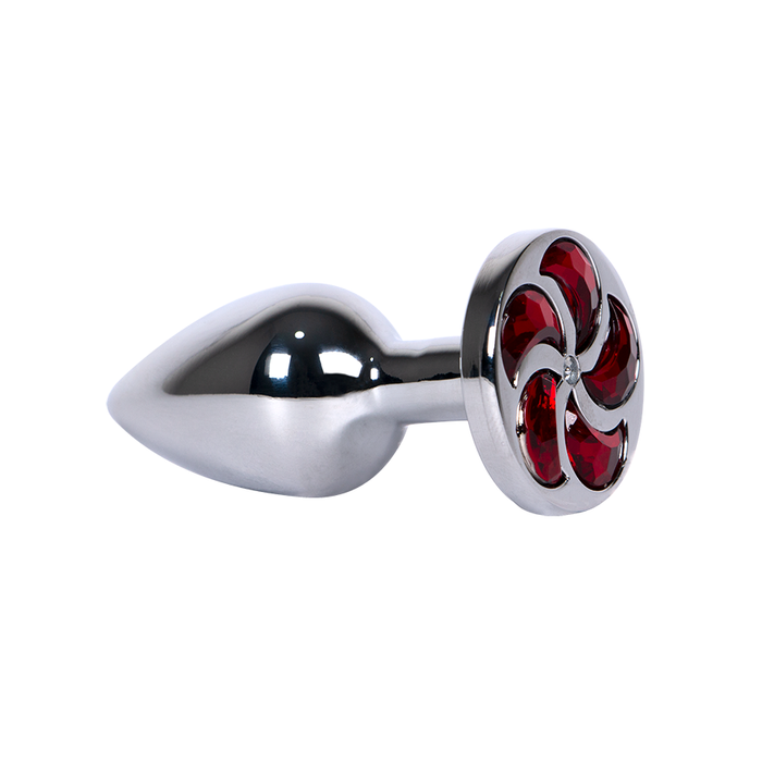 Plug Anal Espiral Rojo Talla S