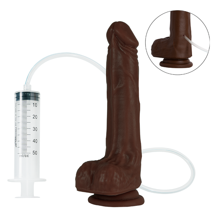Dildo Paul Brown Eyaculador