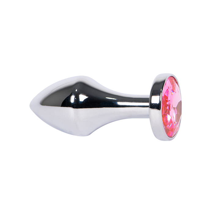 Plug Anal Long Gema Rosa