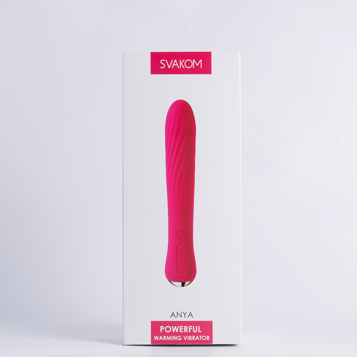 Vibrador Anya Rojo Ciruela By Svakom