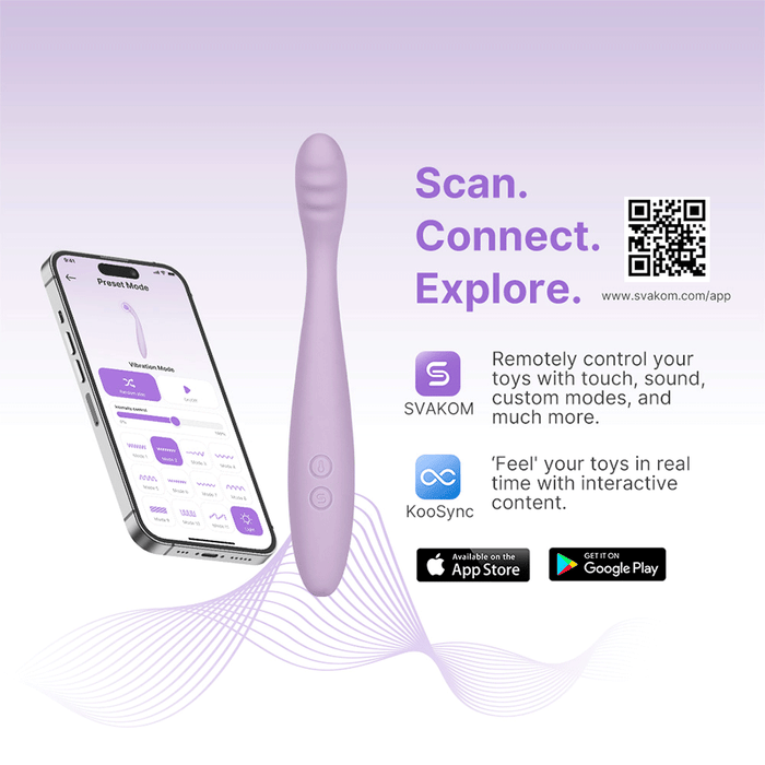 Vibrador para Punto G Cici 2 Controlado por APP Global By Svakom