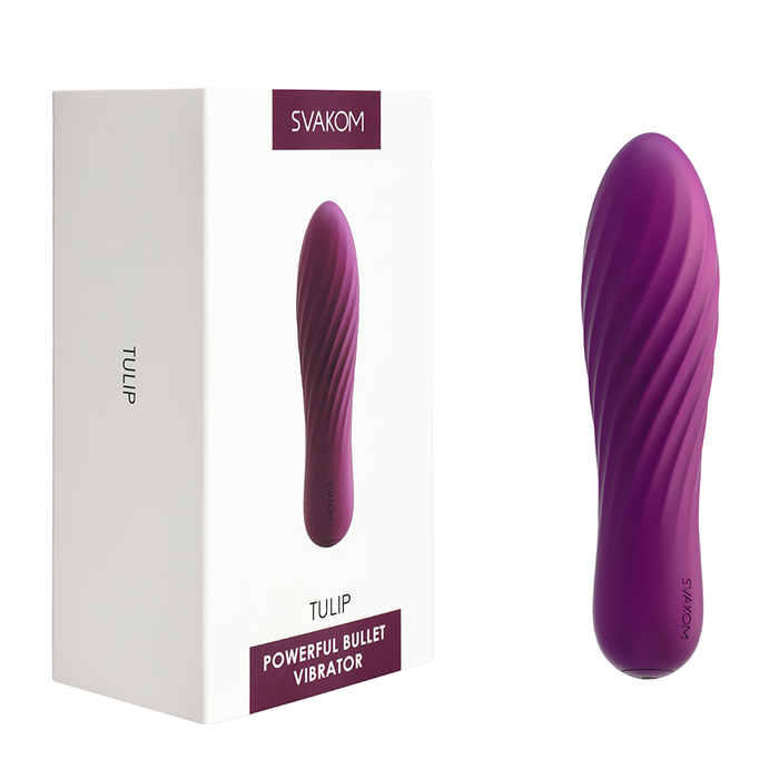 Bala Vibradora Tulip Violeta By Svakom