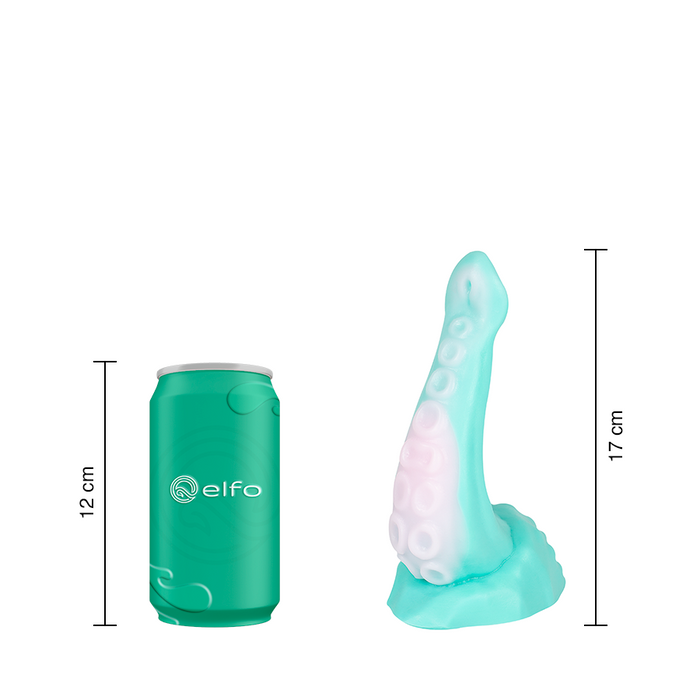 Dildo Kraken Rosa Celeste Pequeño