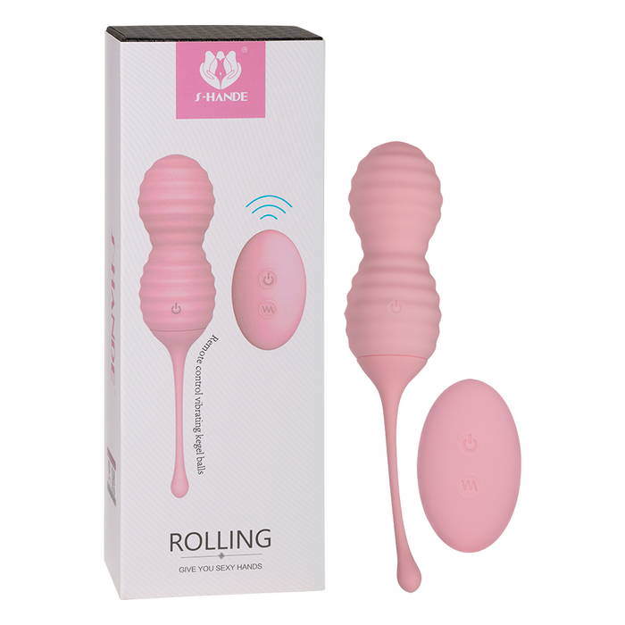 Vibrador Bolas Kegel Rolling Rose