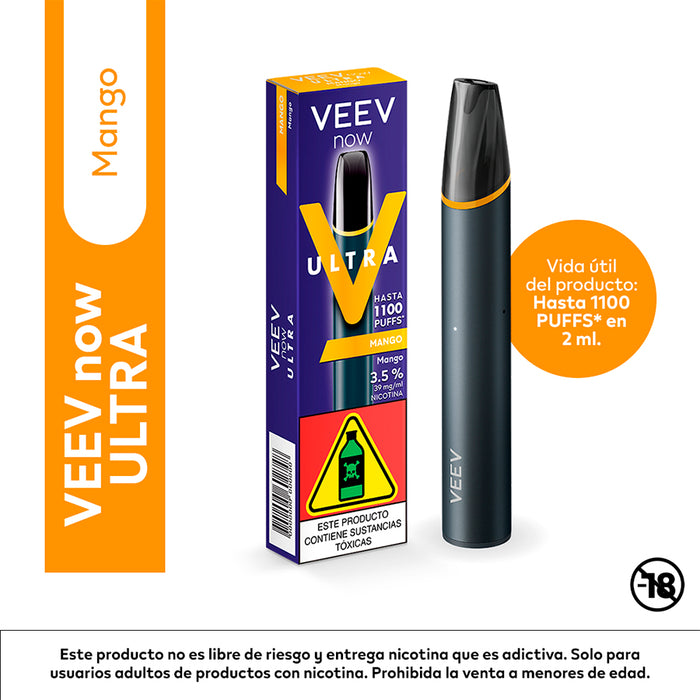 Vapeador Veev Now Ultra Mango X 2 ML