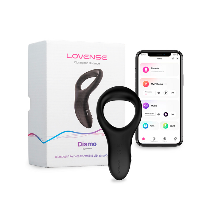 Anillo Vibrador Diamo Controlado por APP Global by Lovense