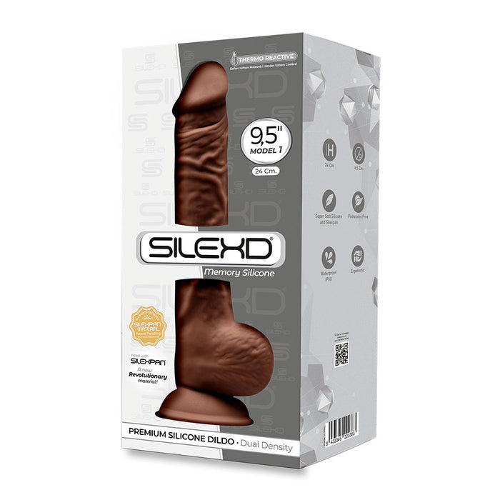 Dildo Realista Model  (9.5") Brown