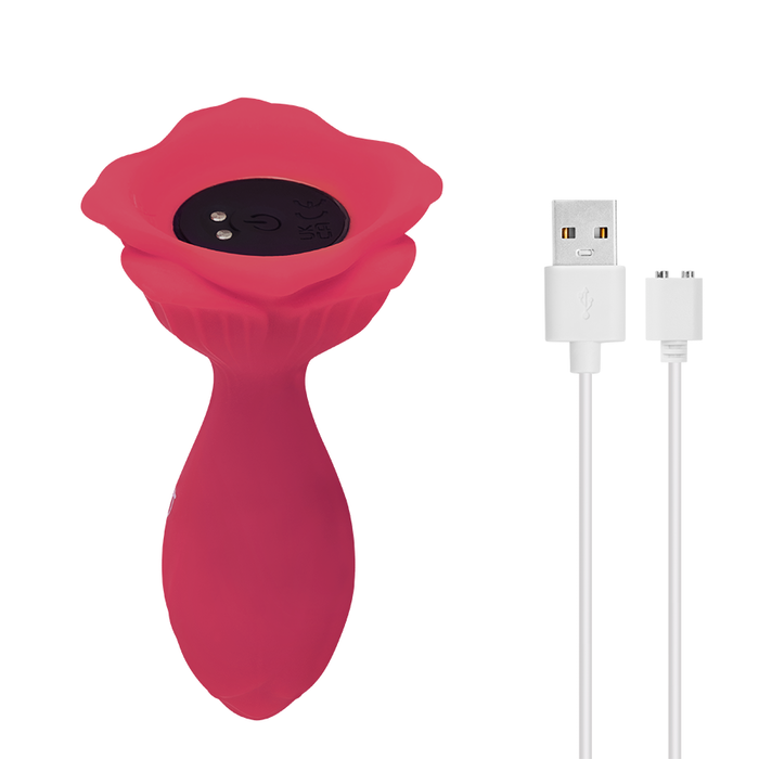 Vibrator Plug Spicy Flower Controlado por APP Global