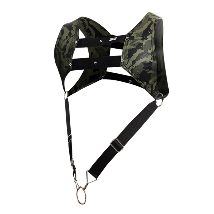 Dngeon Croptop Cockring  Harness By Mob