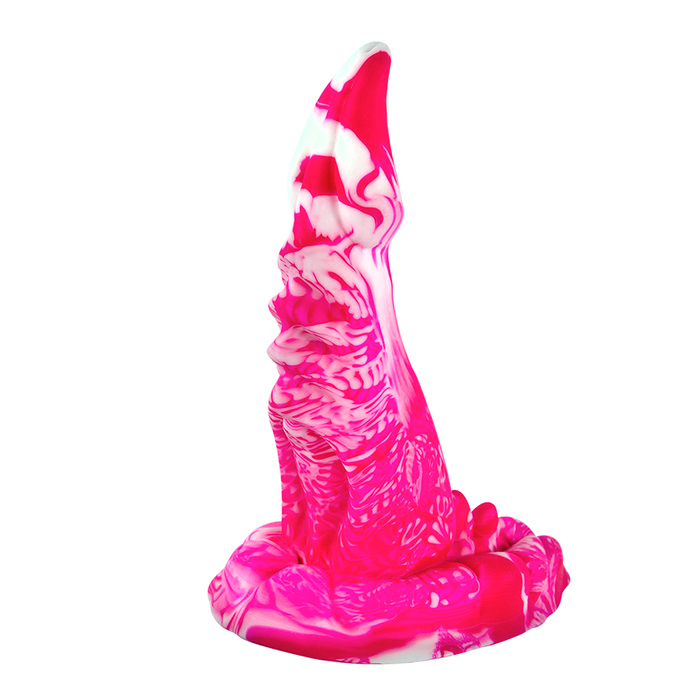 Dildo Mediano Hada Fucsia Blanco