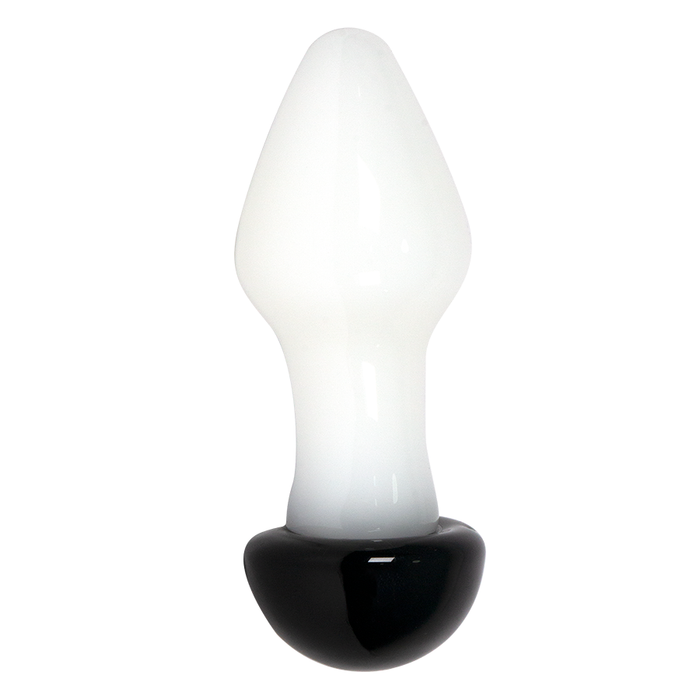 Plug Anal Ivory Vidrio