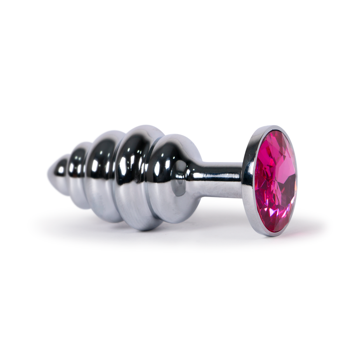 Plug Anal Pequeño Fuchsia Gem Drill