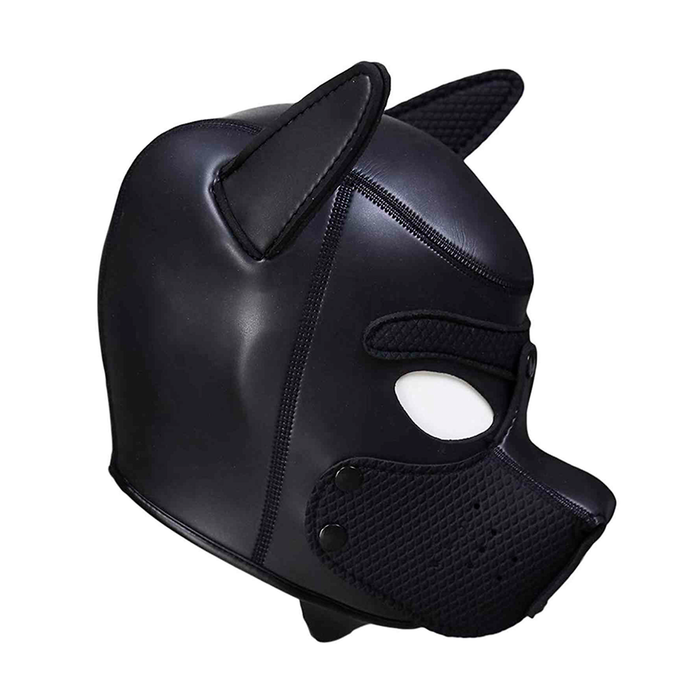 Máscara Perro Negra Talla XL