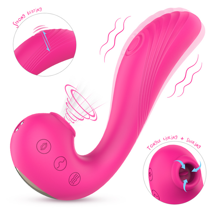 Vibrador Doble Estimulación Angels Wing