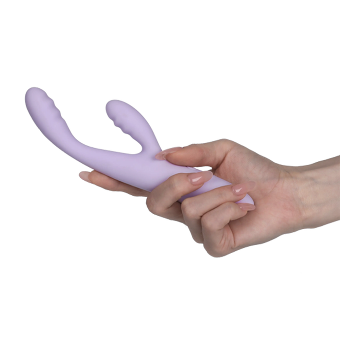 VIbrador de Doble Estimulación Cici + 2 Lila Pastel Controlado por APP Global By Svakom