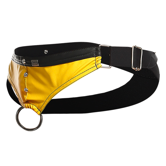 Dngeon Cockring Jockstrap By Mob Yellow