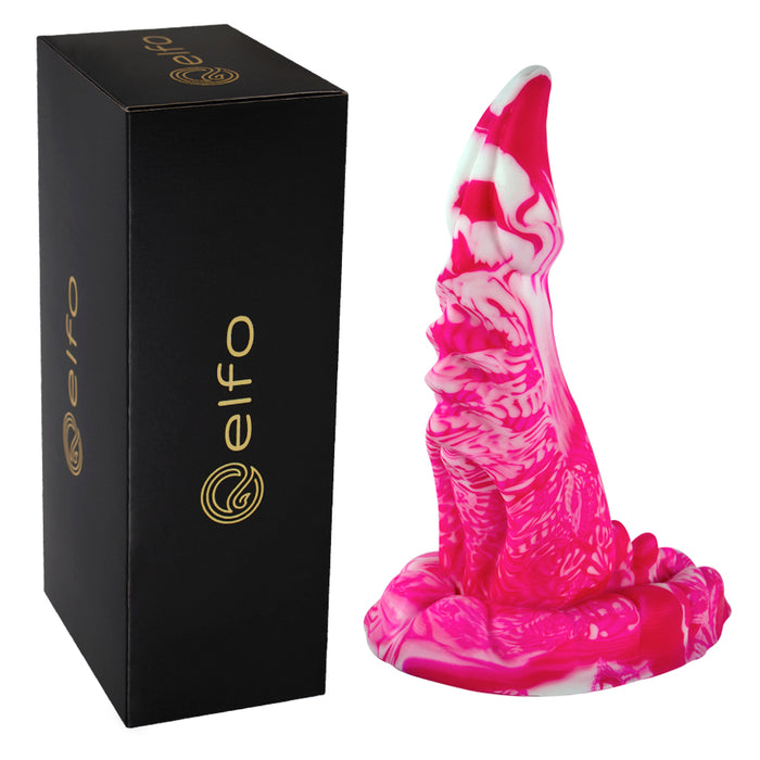 Dildo Mediano Hada Fucsia Blanco