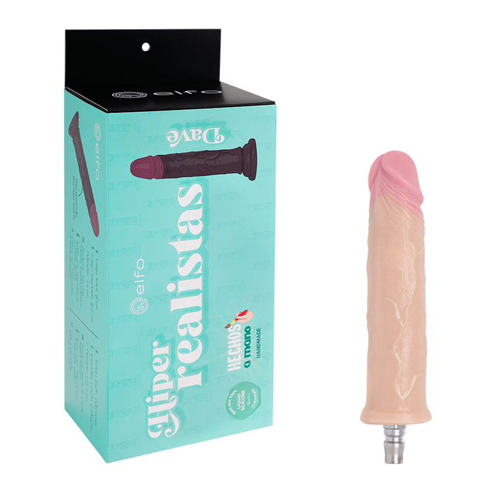 Dildo Dave Flesh Compatible Con Lovense