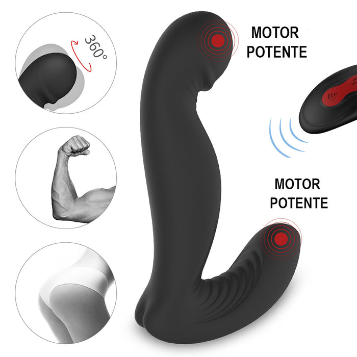 Vibrador Prostático Jigle Control Remoto