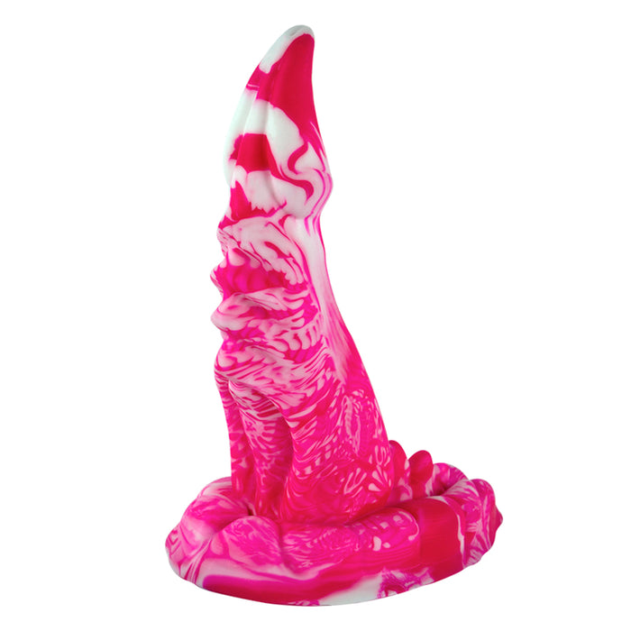 Dildo Mediano Hada Fucsia Blanco