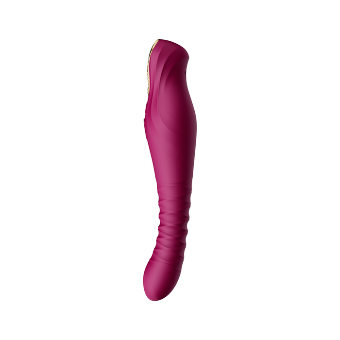 Vibrador de Lujo King Velvet Purple Controlado por APP Bluetooth by ZALO