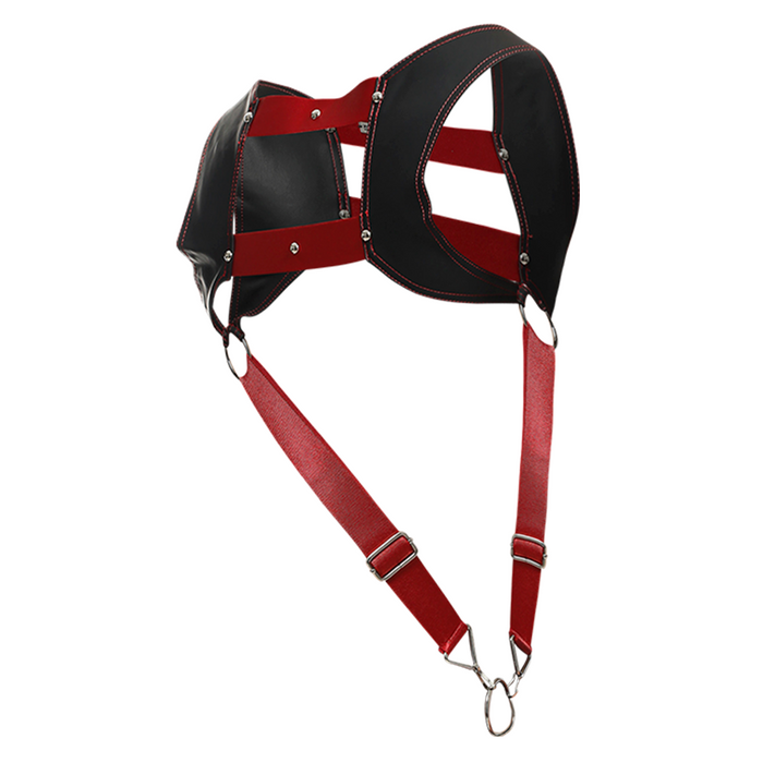 Dngeon Croptop Cockring  Harness By Mob