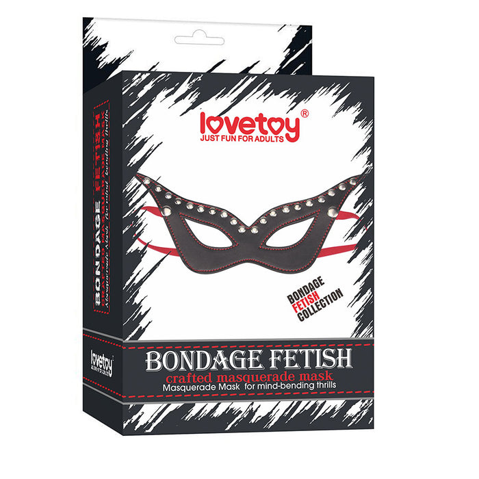 Máscara Fetish Bondage Masquerade