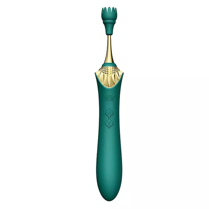 Vibrador Clitorial de Lujo Bess Turquoise Green