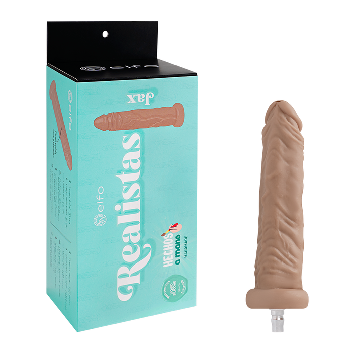 Dildo Jax Caramelo Compatrible con Robbocock Machine