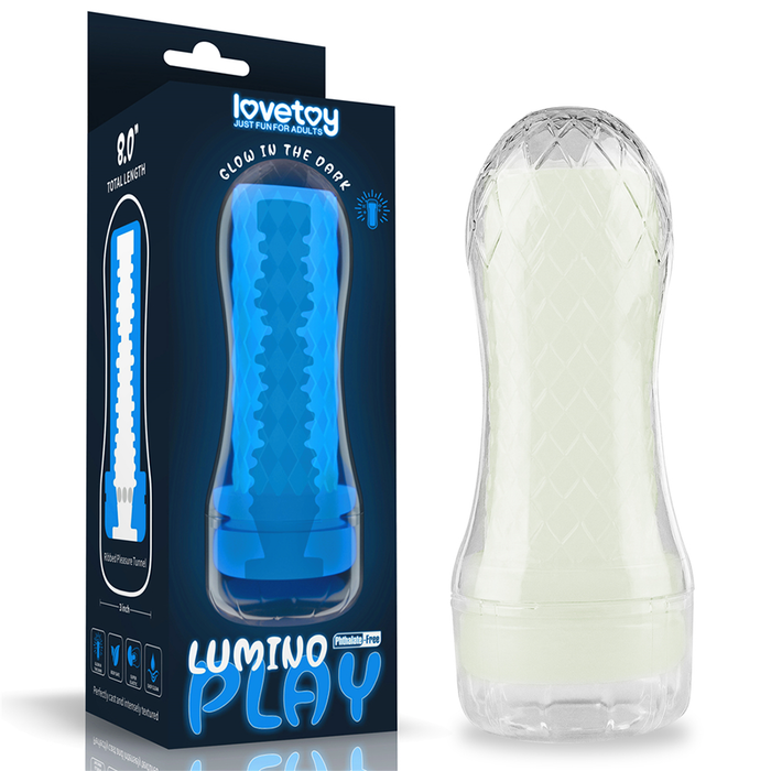 Masturbador Lumino Play Ribbed