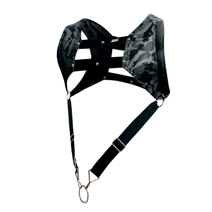 Dngeon Croptop Cockring  Harness By Mob