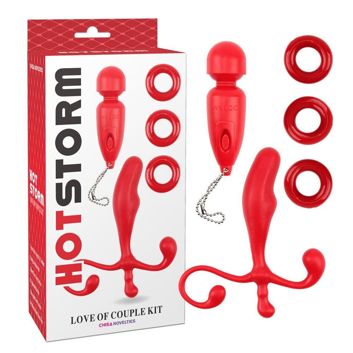 Kit Vibrador Hot Storm