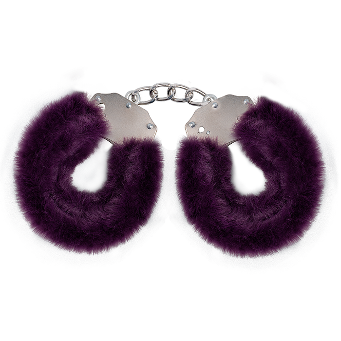 Handcuffs Fetish Pleasure Fluffy Purple