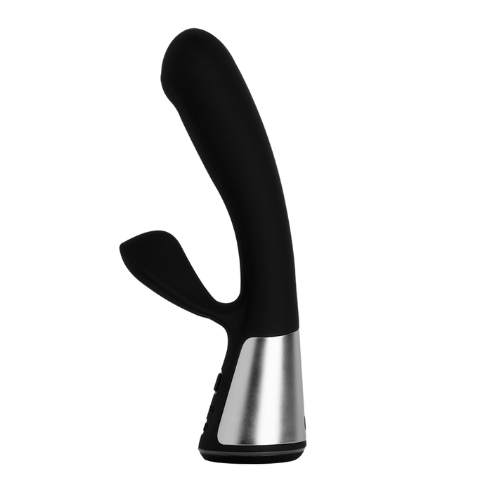 Vibrador Doble Estimulación Fuse Black Controlado por APP Global by Kiiro