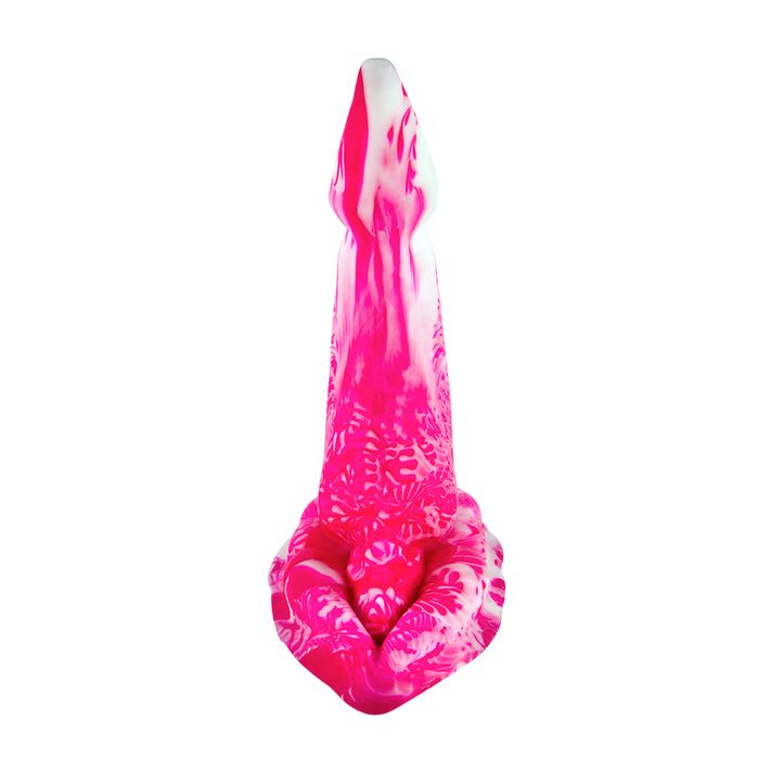 Dildo Mediano Hada Fucsia Blanco