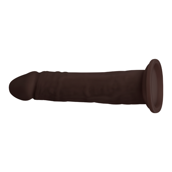 Premium Silicone Dildo Hyperrealistic Talla M Brown