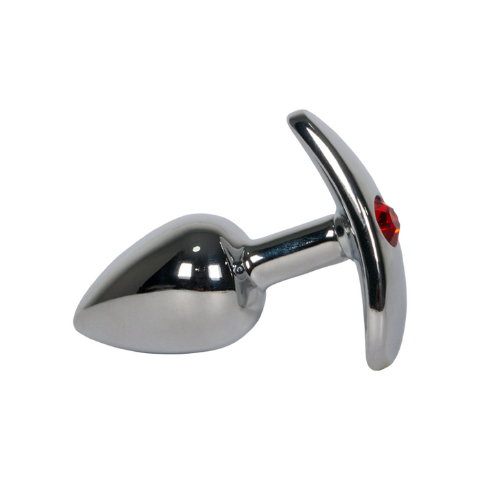 Plug Anal Safety Gema Roja Talla S