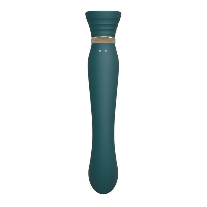 Set Vibrador de Lujo Queen Jewel Green Controlado por APP Bluetooth by ZALO