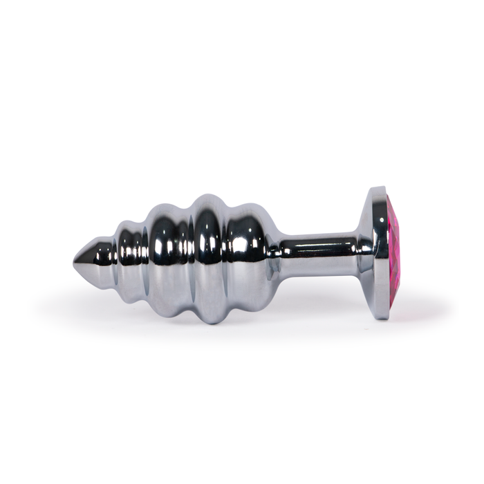 Plug Anal Pequeño Fuchsia Gem Drill