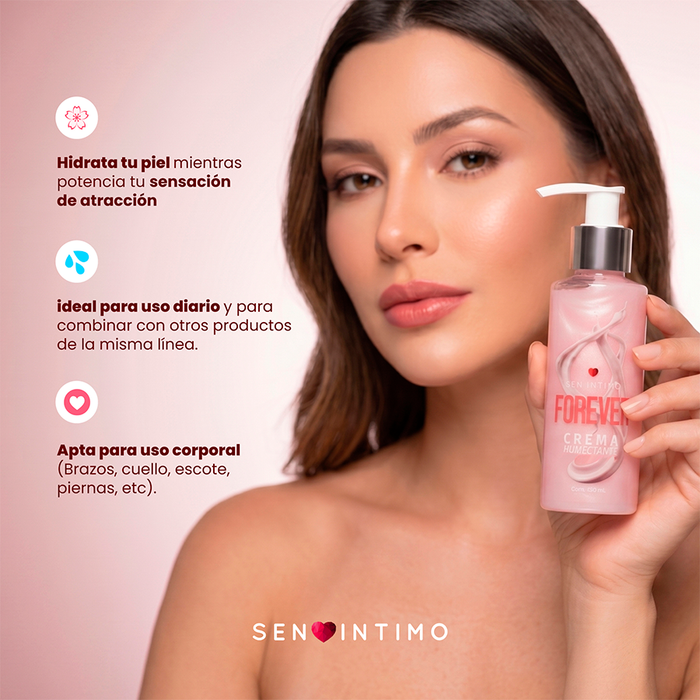 Crema Humectante con Phermonas Forever X 125 mL Sen Intimo